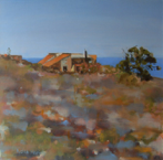 Farmhouse Canary Islands, Oil, 28x28