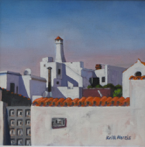Fuencalinte, La Palma, oil, 24 cm x 24 cm