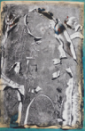 Traces, monoprint, 70 cm x 50 cm 