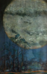 I Walked with the Moon.  Oil,  55x70cm