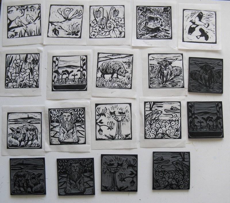 Lockdown linocuts lfa news