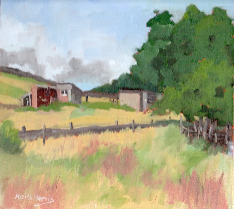 Booth house vista, oil, 24x24 cm lfa news