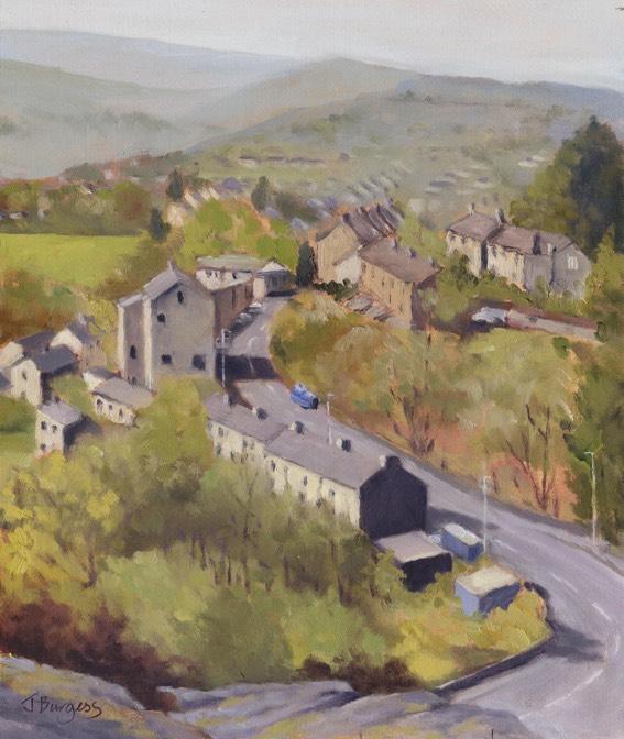Colne Valley From Cliff 25x30 Lfa Galleries 672